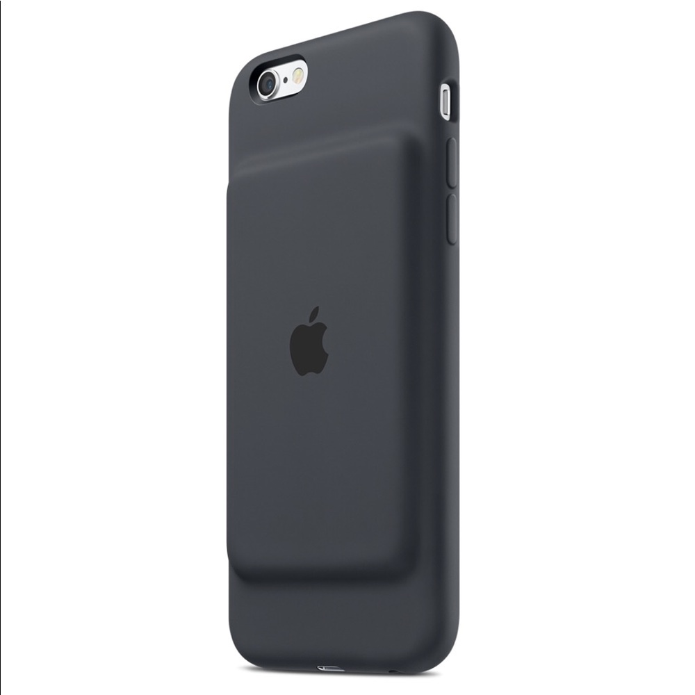 Black iPhone 6/6s smart battery charging case